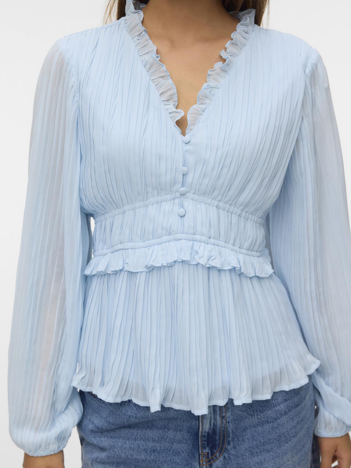 VMDORA Top - Ice Water - VERO MODA & VILA Bergvik